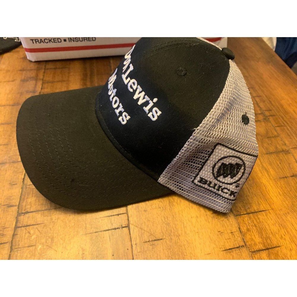 Dow Lewis Motors Mesh Trucker GMC Buick Ball Cap Hat - Picture 4 of 4